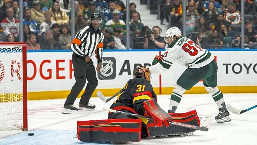 Red-hot Kirill Kaprizov keys Wild against 