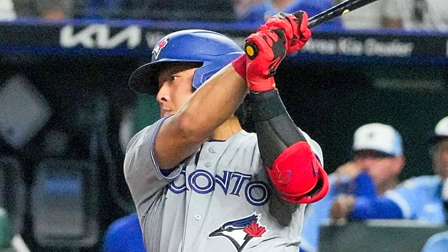 Blue Jays push their way into wild-card spot, seek to sweep Royals
