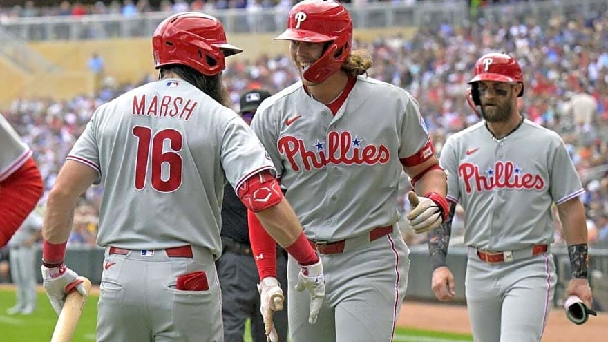 Alec Bohm, Phillies rally back to beat Twins