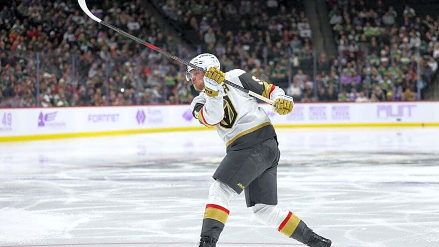 Pacific lead at stake as Jack Eichel, Golden Knights visit Ducks