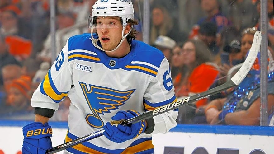 Blues getting healthier ahead of clash vs. red-hot Blue Jackets