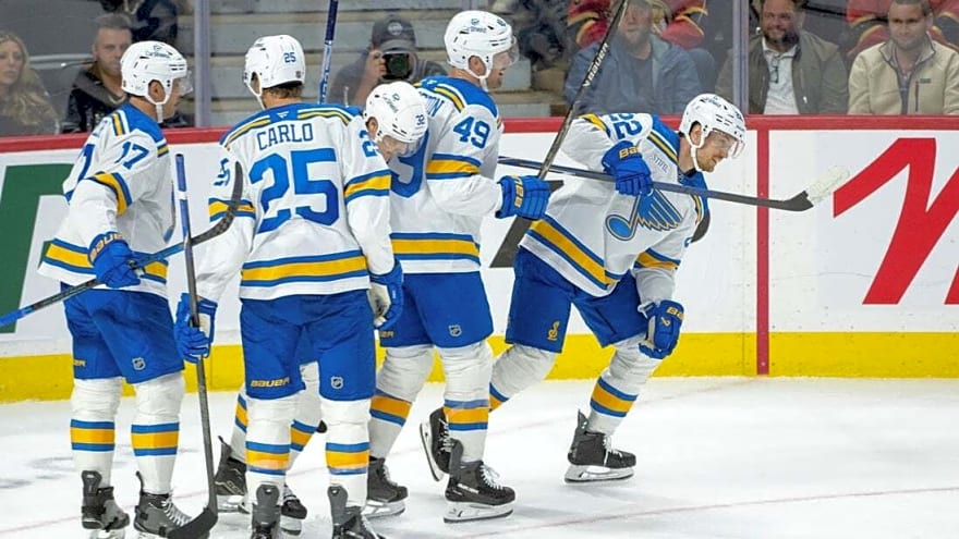 Blues bring high-powered attack into clash with Wild