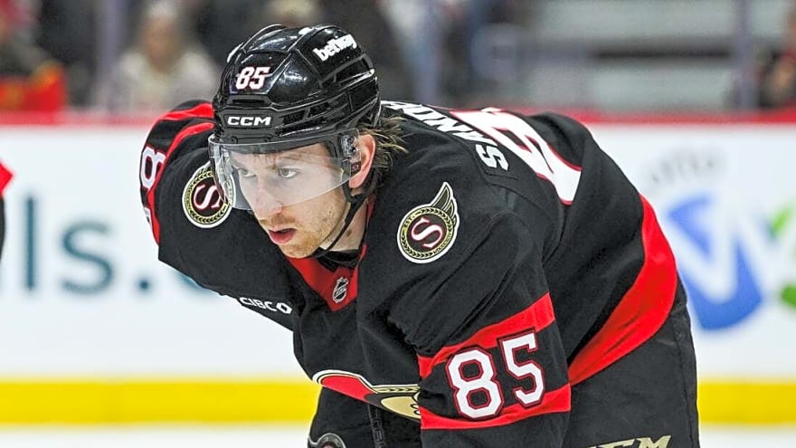 Senators D Jake Sanderson rejoins lineup at crunch time