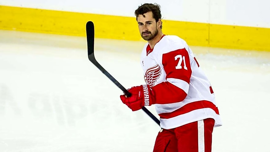 Wings' Dylan Larkin out vs. Blackhawks; GM to address situation