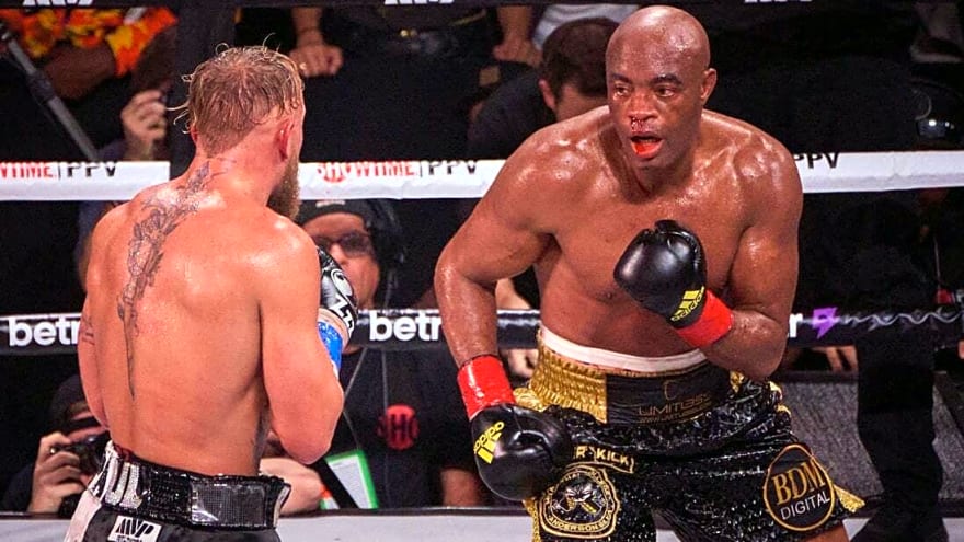 Anderson Silva to fight Tyron Woodley on Jake Paul card