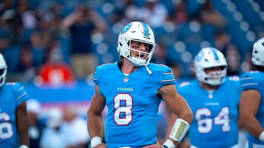 Reports: Titans waive former starting QB Will Levis
