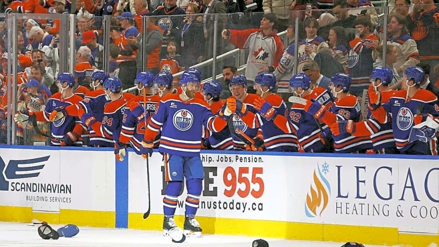 NHL roundup: Mattias Ekholm posts hat trick as Oilers top Ducks