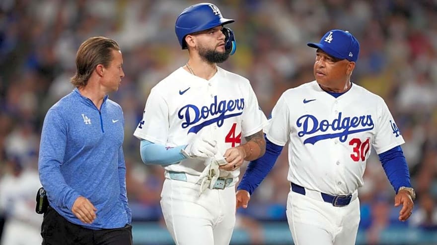 Dodgers put CF Andy Pages (hand) on IL, recall CF Alek Thomas