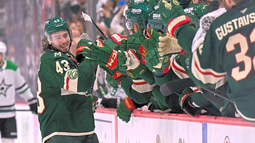 Quinn Hughes, Wild finish off Stars in Game 6