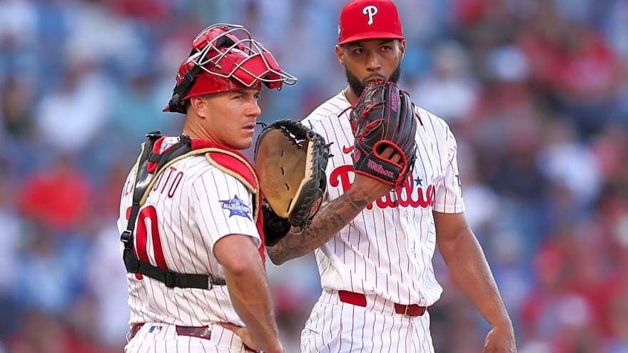 Cristopher Sanchez's scoreless streak over, but Phils nip Padres