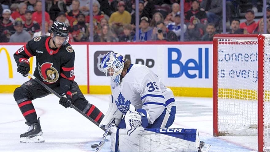 Power-play success propels playoff-bound Senators past Maple Leafs