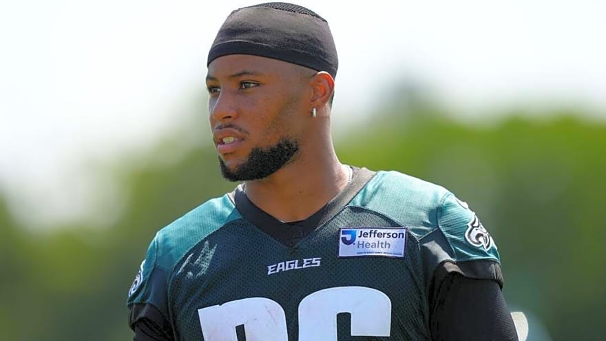 Eagles&#39; Saquon Barkley, Lane Johnson lead Madden &#39;99 Club&#39;