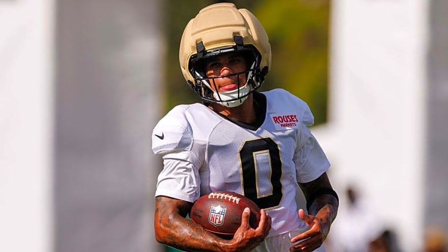 Saints first-rounder Jordyn Tyson (hamstring) not ready, could debut Week 9