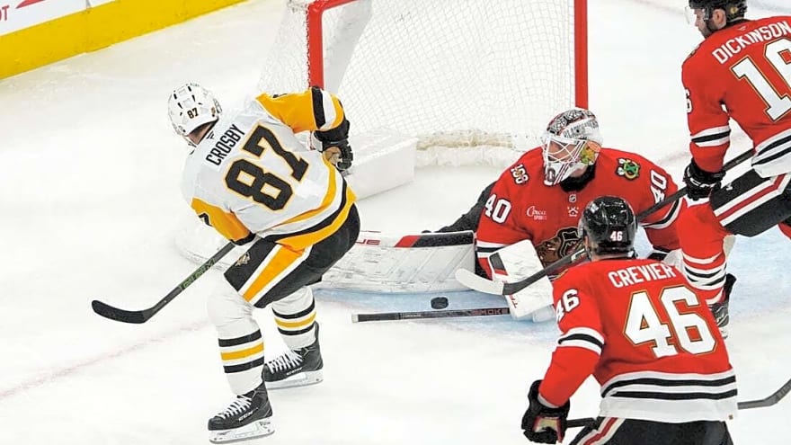Penguins, facing banged-up Hurricanes, chase rare win streak