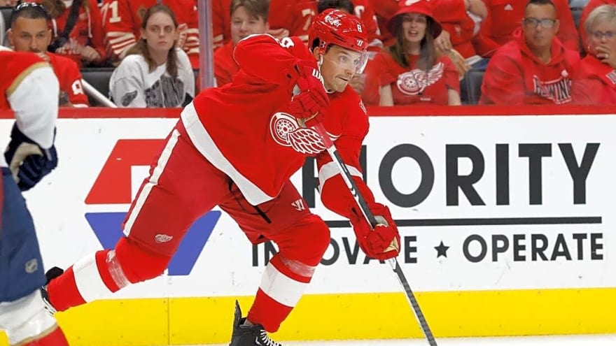 Red Wings F Patrick Kane (upper body) out vs. Oilers