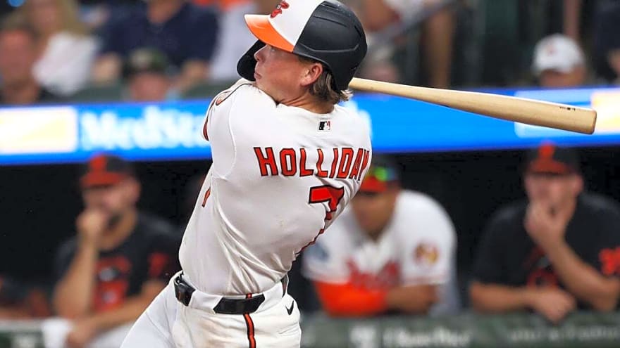 Jackson Holliday's slam shoots Orioles past Mariners