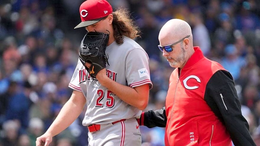 Reds RHP Rhett Lowder (shoulder) headed to 15-day IL