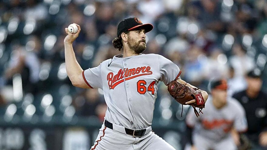 Orioles RHP Dean Kremer returns to face D-backs