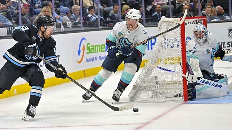 Mammoth double-up Kraken, point streak at 7 games