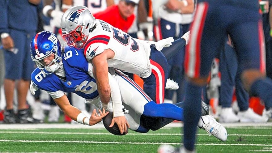 Giants QB Jaxson Dart cleared after injury scare