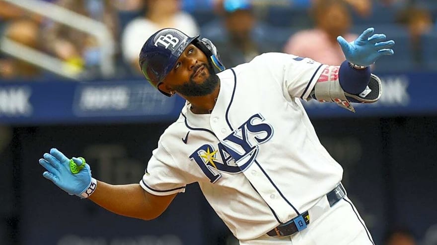 Junior Caminero goes deep for 4th straight game as Rays sweep D-backs