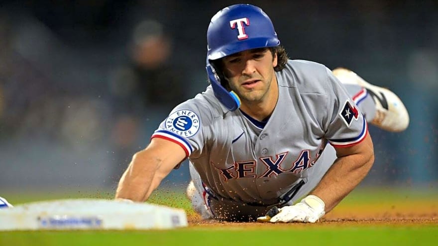 Rangers 2B Josh Smith battling viral meningitis