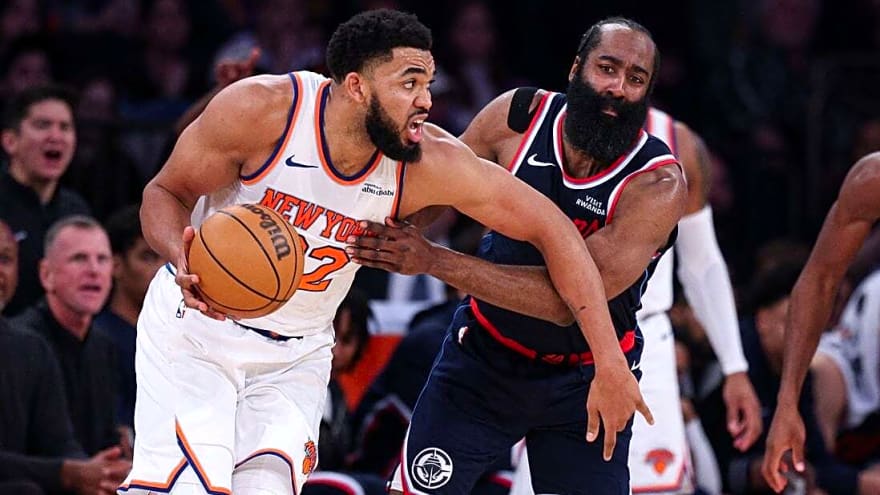 Led by Karl-Anthony Towns, Knicks top Clippers to end 4-game skid