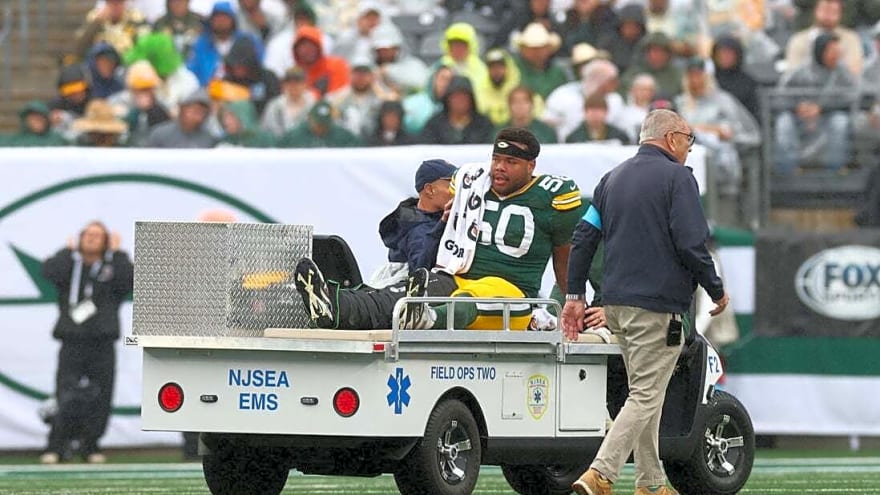 Packers RT Zach Bako-Bewele (knee) out for season