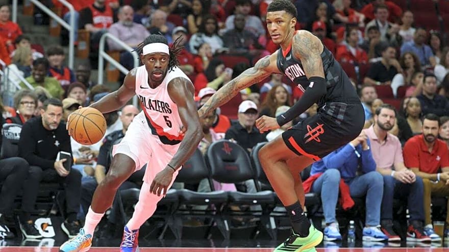 Blazers G Jrue Holiday (calf) out at least 1-2 more weeks