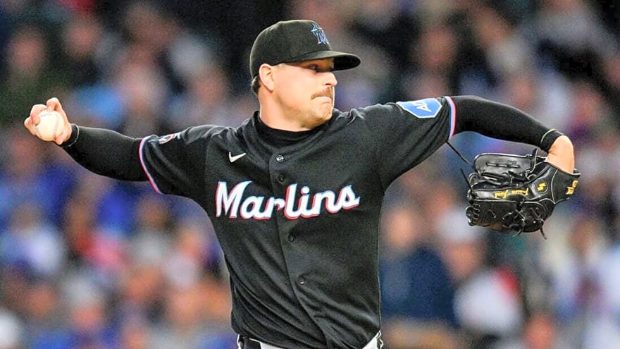 Griffin Conine's timely hit pushes Marlins past Cubs in 12