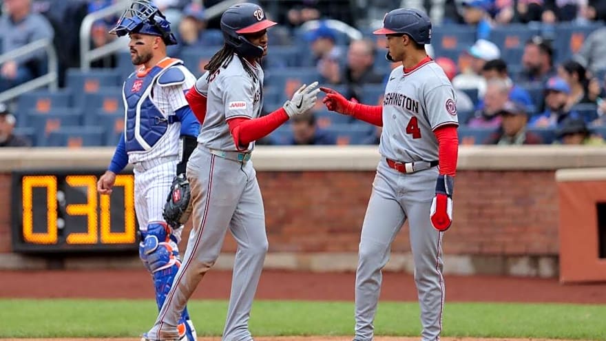 CJ Abrams, Nationals add to Mets' slide with 1-run win