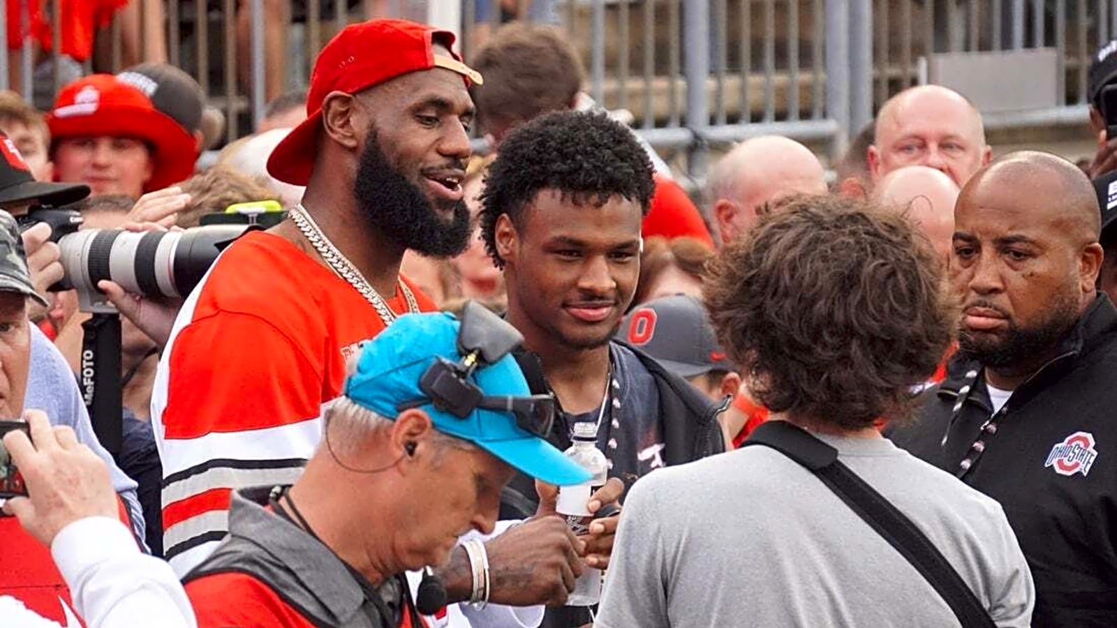 LeBron James not waiting on second son to reach NBA