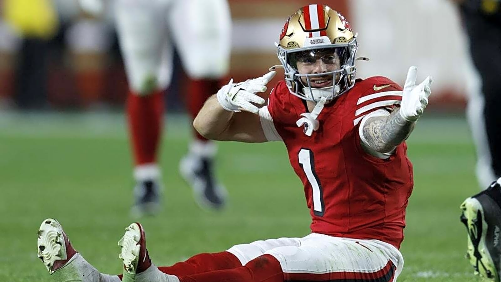Ailing 49ers WR Ricky Pearsall (knee) active vs. Seahawks