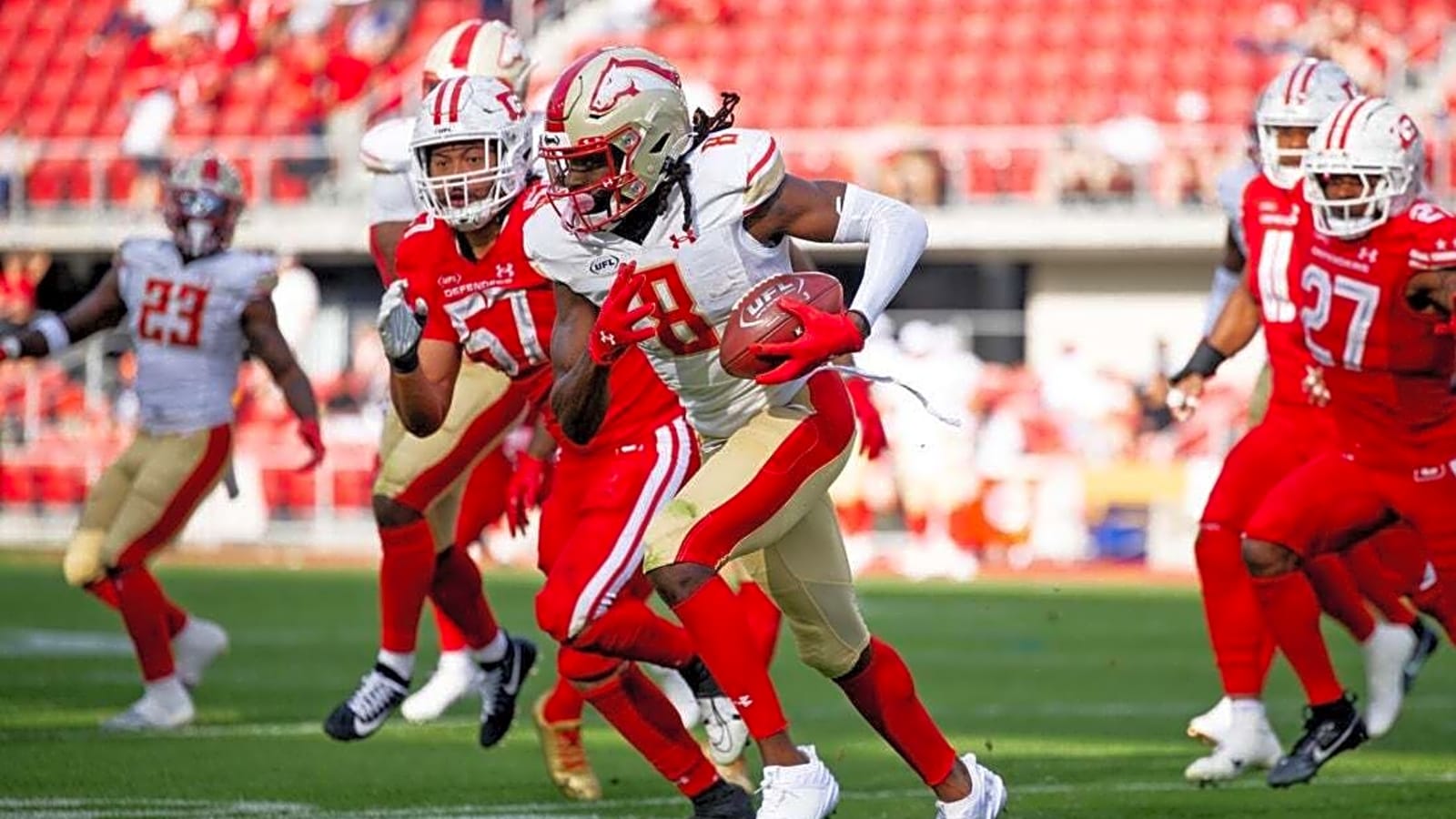 Stallions rally past Panthers in USFL conference title-game preview