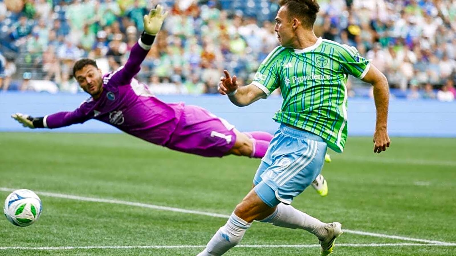 Danny Musovski’s hat trick powers Sounders past Sporting KC