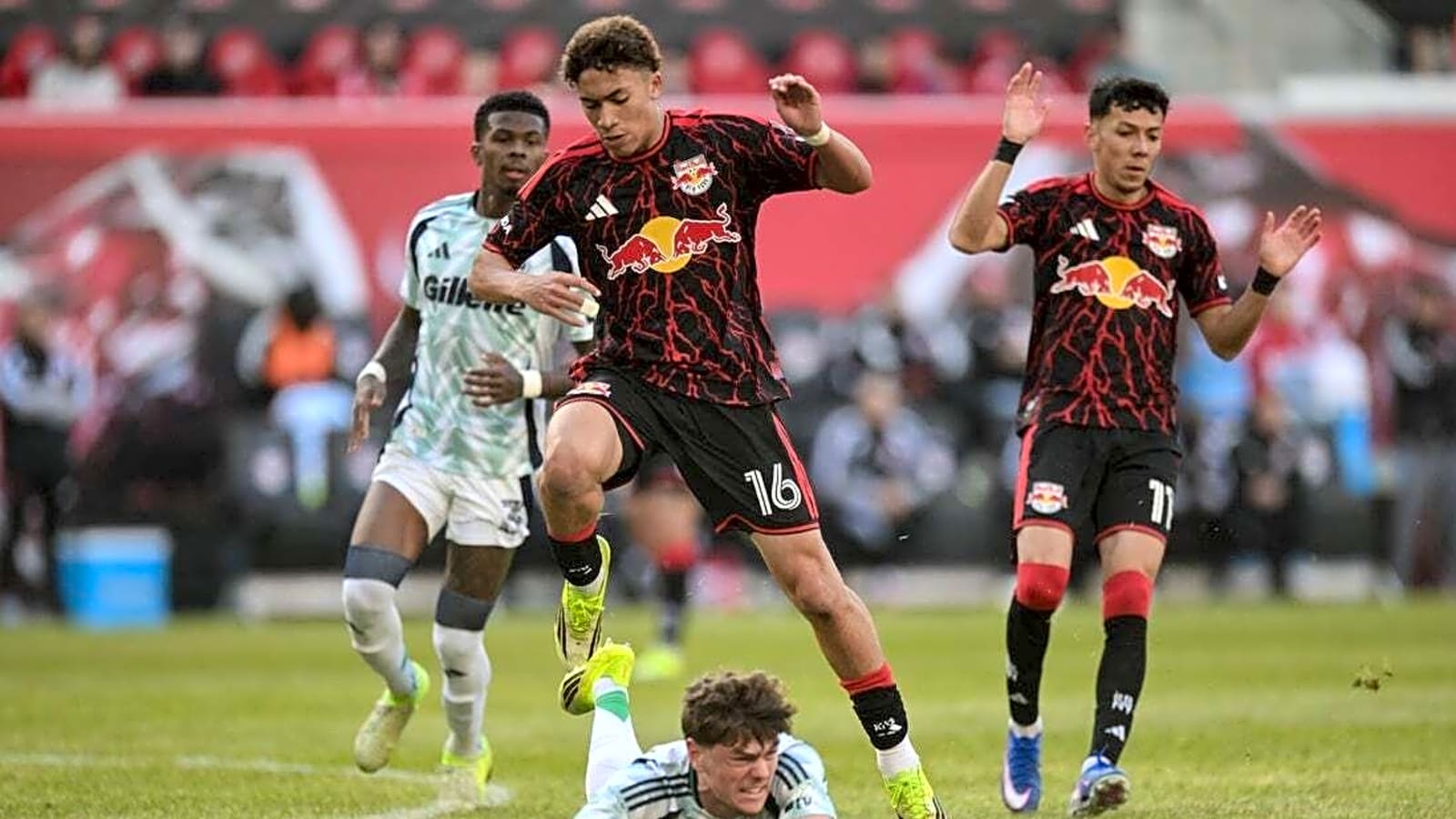 Youth is served again as Red Bulls slip past Revolution