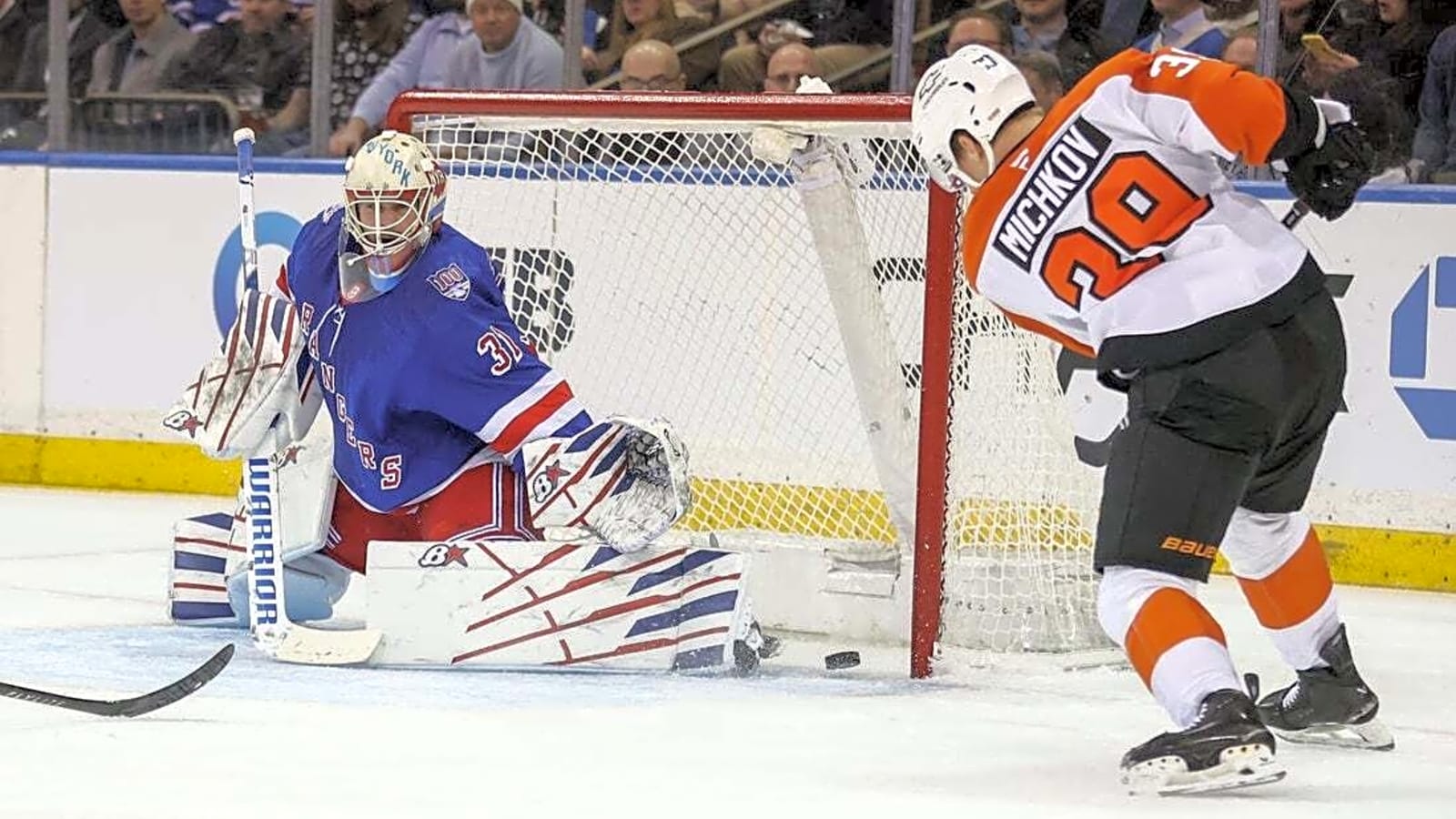 Matvei Michkov's OT goal caps Flyers' rally vs. Rangers