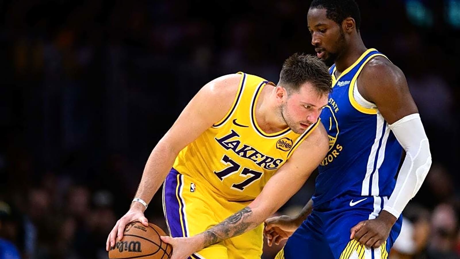 Lakers G Luka Doncic downplays injury concerns after opener