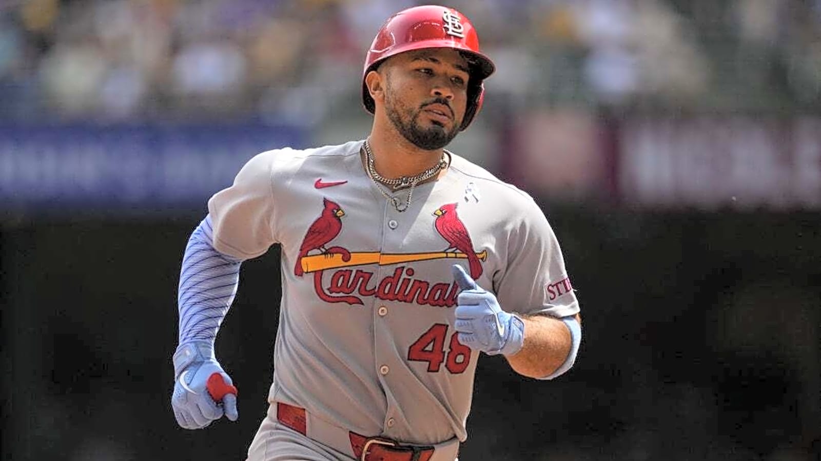 Report: Cardinals&#39; Ivan Herrera (hamstring) out 2-6 weeks