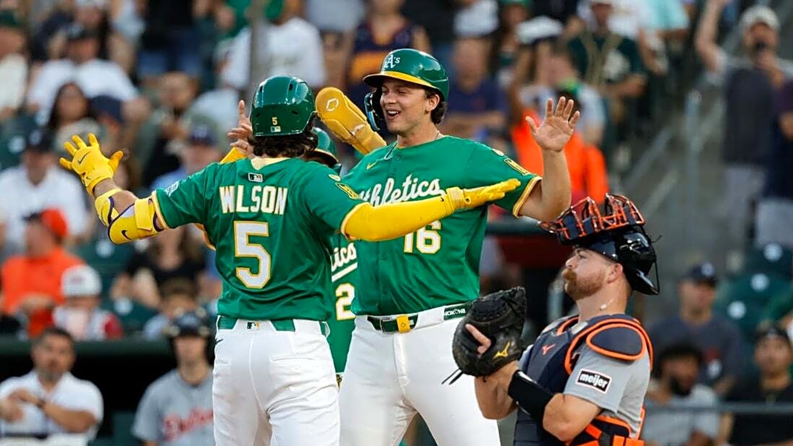 High-flying A&#39;s look to sweep Tigers