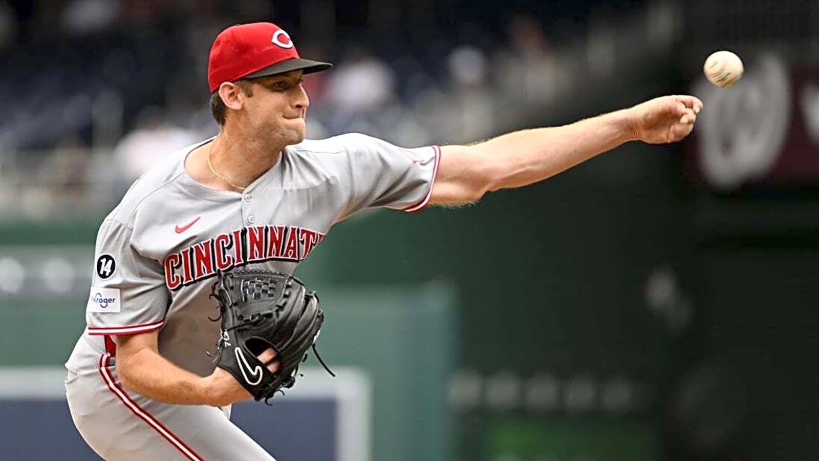 Nick Lodolo dominates Nats; Reds still haven&#39;t been swept in 3-game series