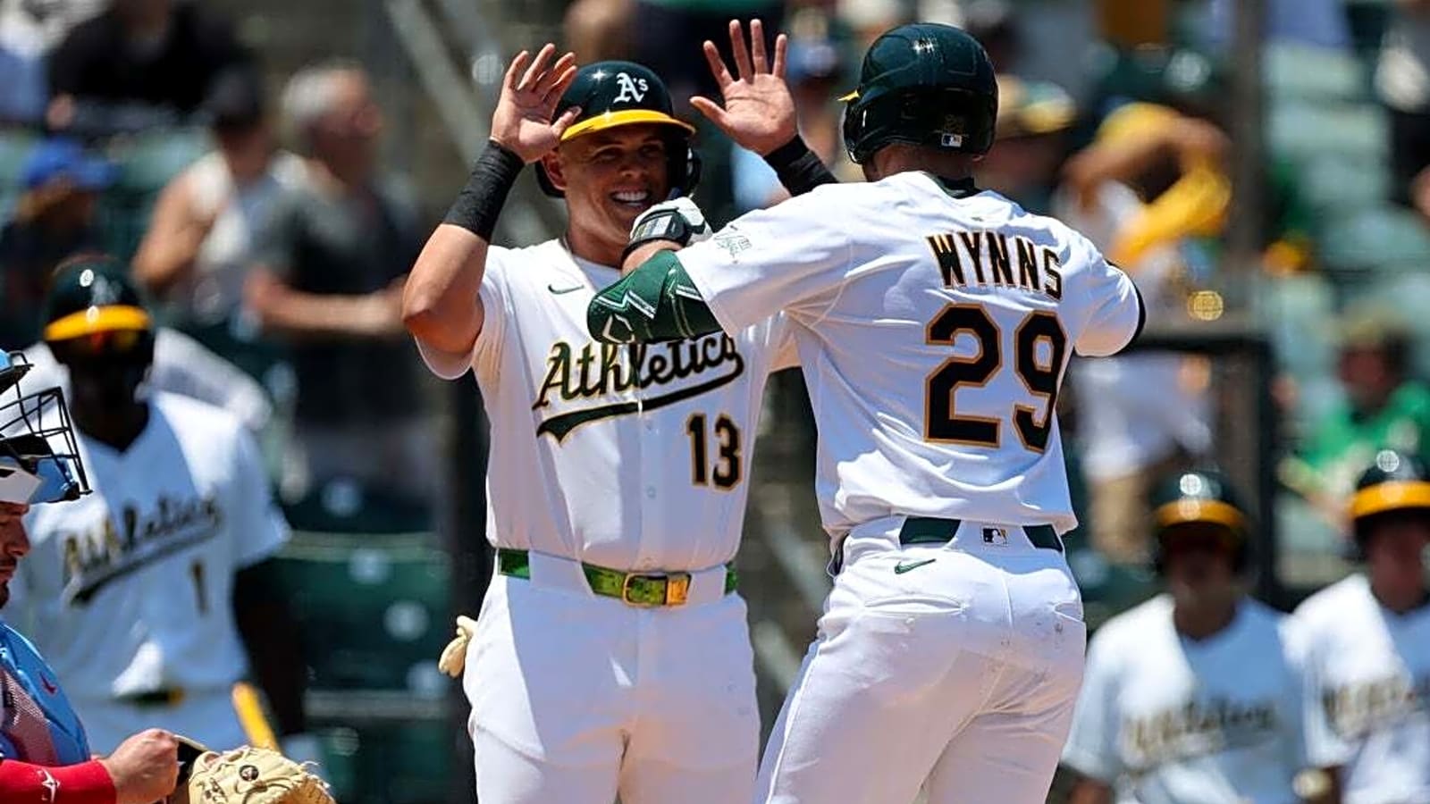 Athletics smack three HRs to take down Blue Jays