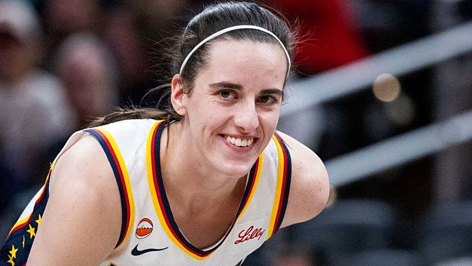 Fever star Caitlin Clark (back) out vs. Sparks