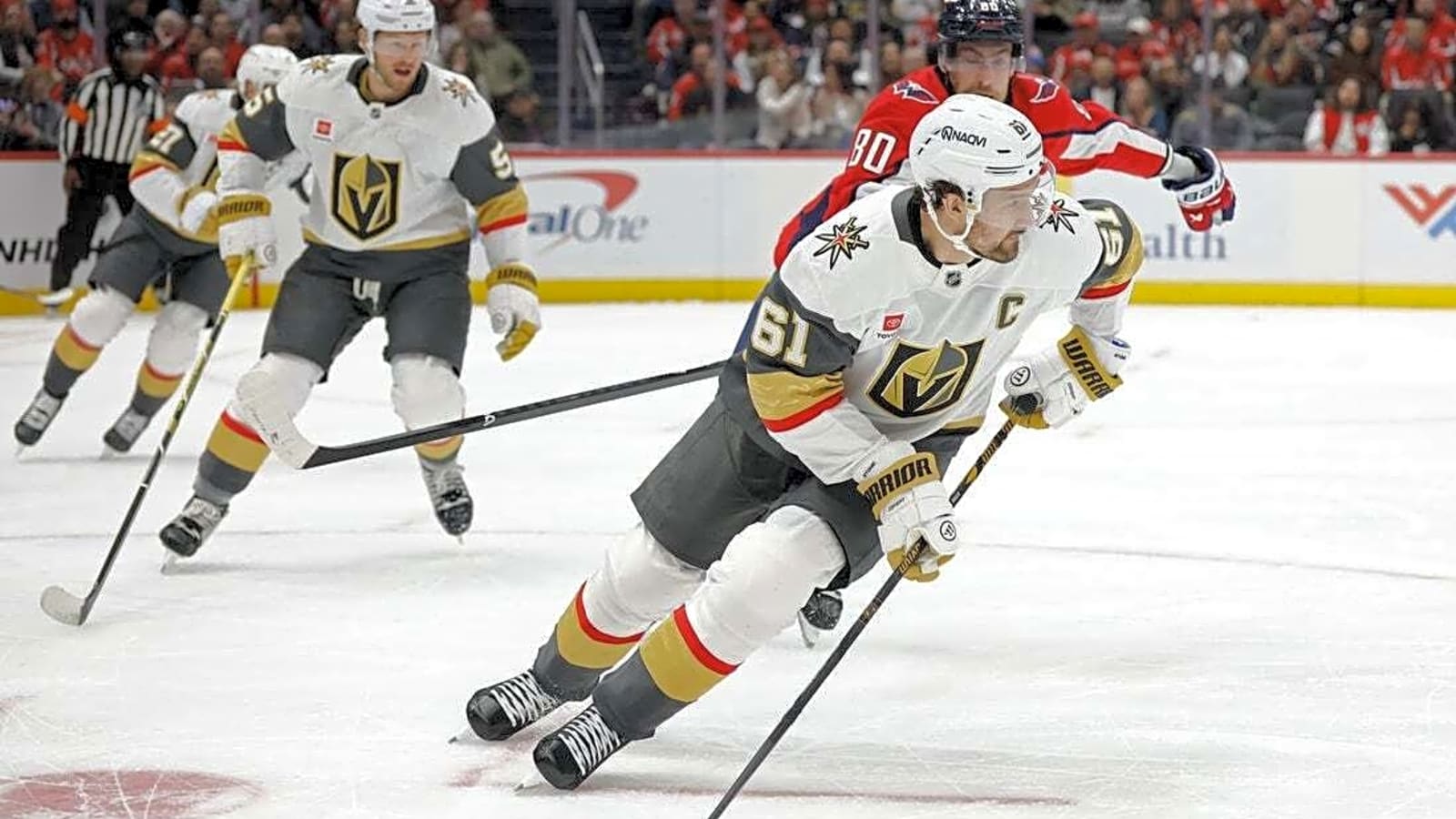 Golden Knights sit F Mark Stone (arm) vs. Sabres