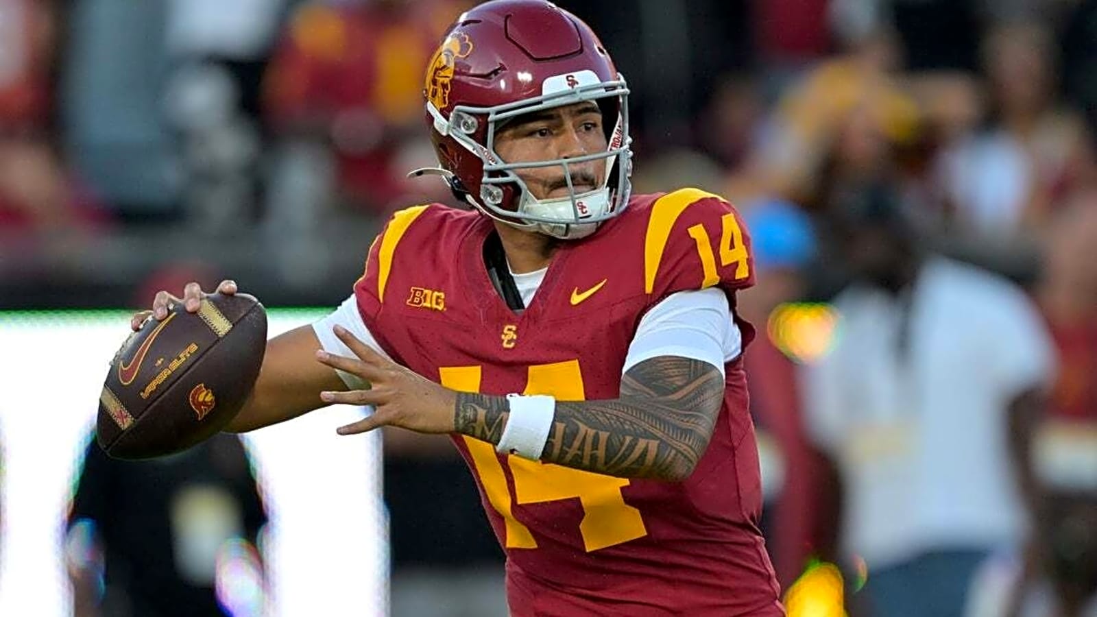 Jayden Maiava, No. 20 USC brace for No. 13 Notre Dame