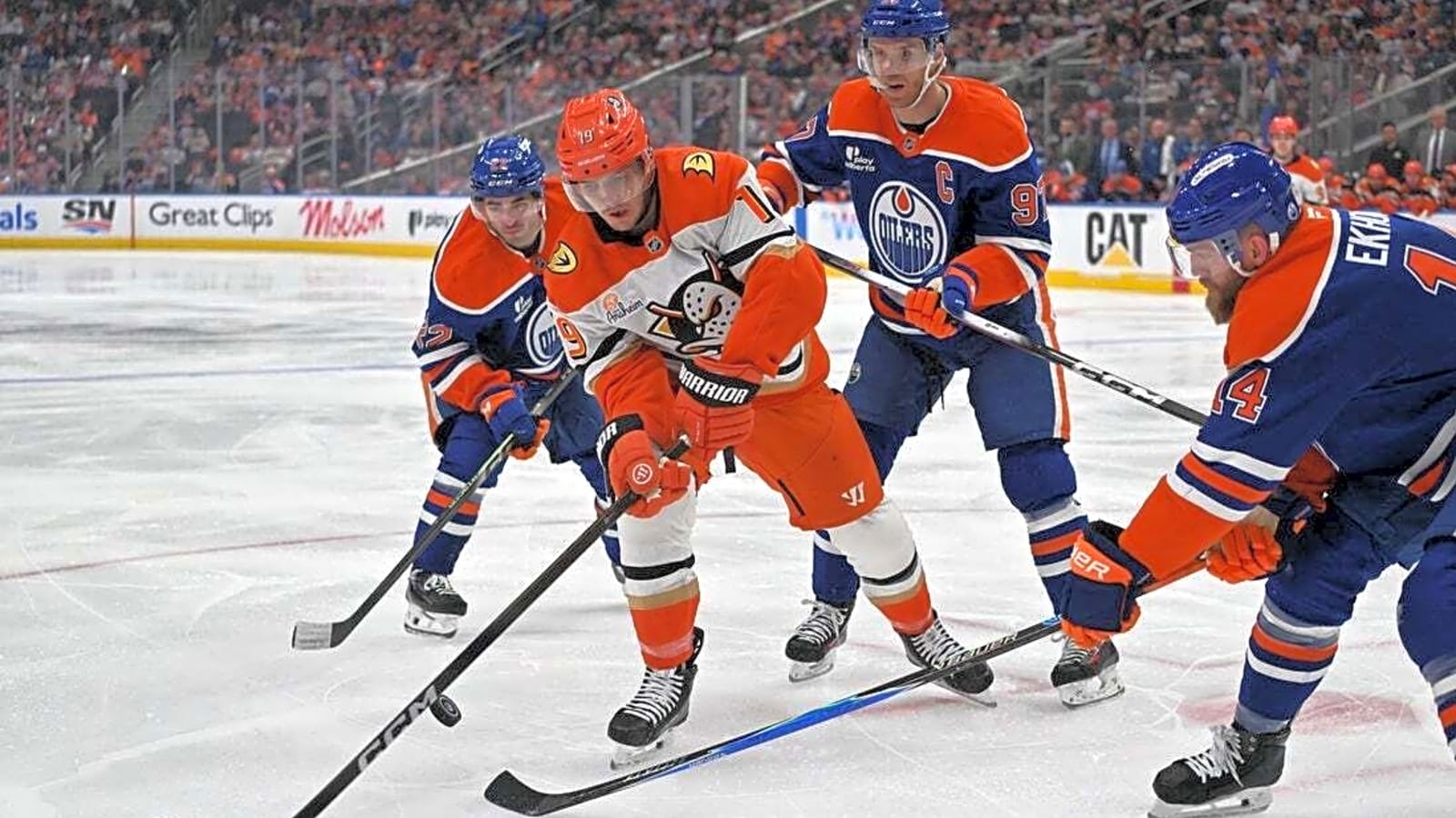 'We're right there': Ducks hungry to even series with Oilers 