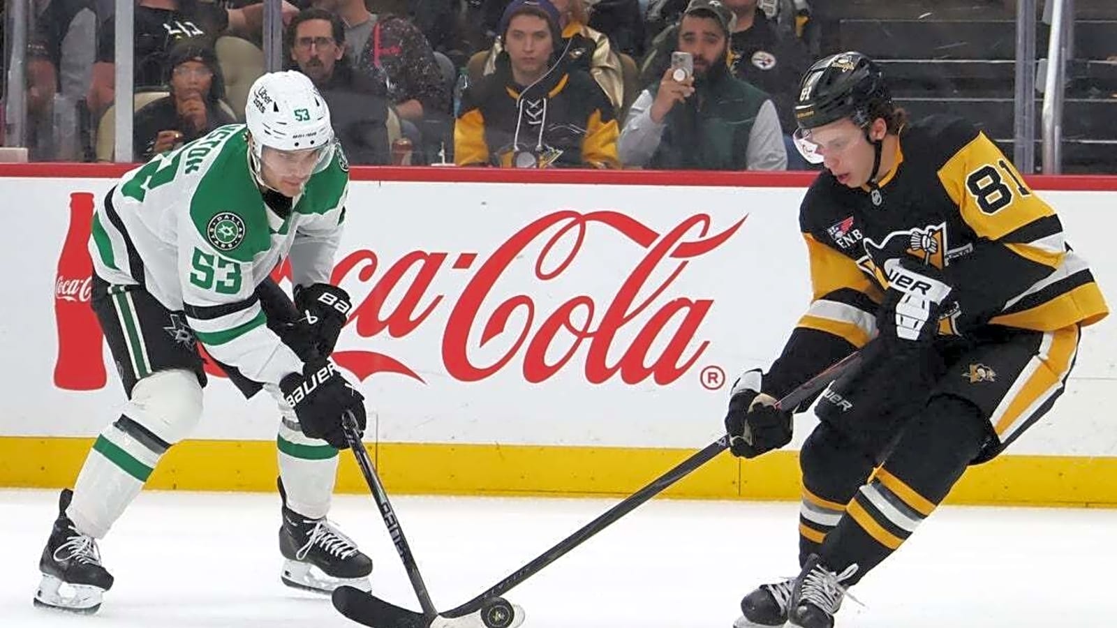 Miko Rantanen, Stars double-up Penguins