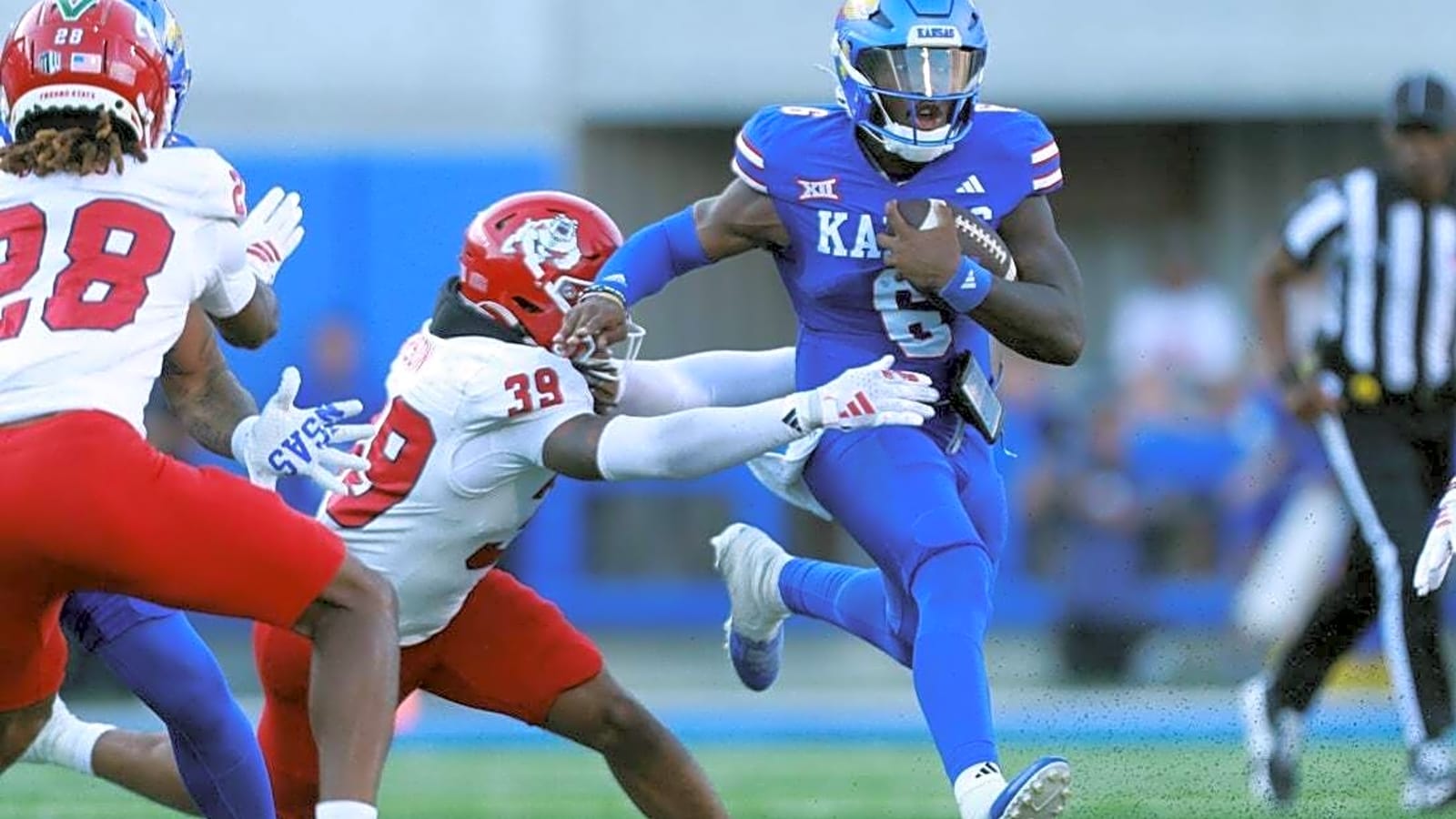 Kansas, already 1-0 via a rout, faces Wagner