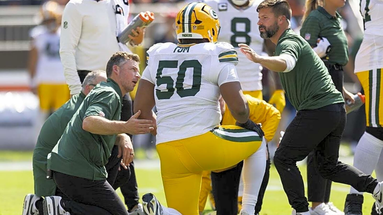 Report: Packers RT Zach Tom likely out vs. Cowboys