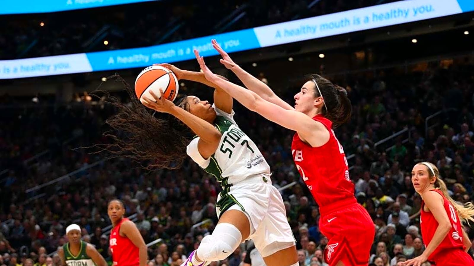 Aliyah Boston (career-high 31 points), Fever cool off Storm